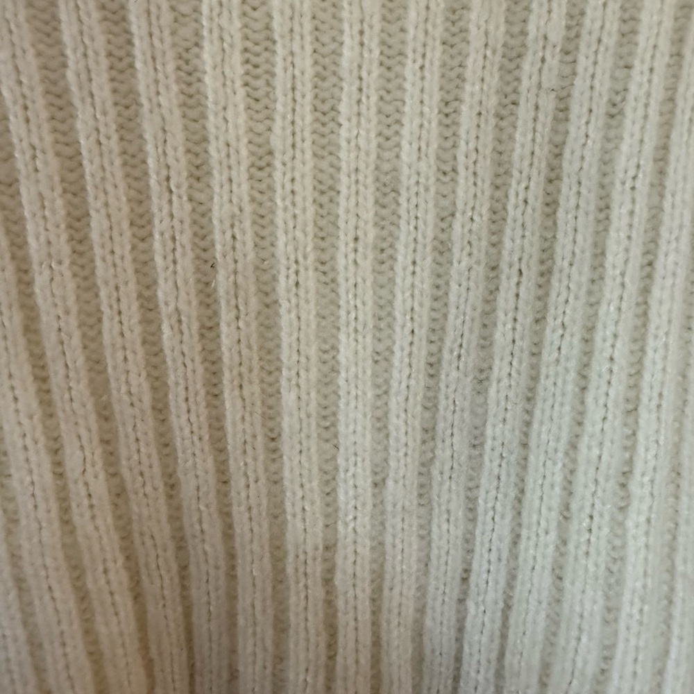 Urban Outfitters Cream Ribbed Cowl Neck Sweater - Picture 5 of 5